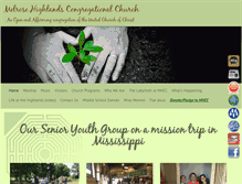 Tablet Screenshot of mhcc-ucc.org
